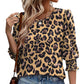 🌸 Chemise formelle et décontractée à manches fendues et poignets froncés pour femmes