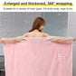 🌸 Offre spéciale limitée 50 % de réduction🛀Serviette de bain absorbante en polaire imitation corail 🎀