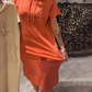 🔥Remise d'été 50%🔥Robe longue à capuche et manches courtes pour femmes