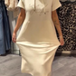 🔥Remise d'été 50%🔥Robe longue à capuche et manches courtes pour femmes