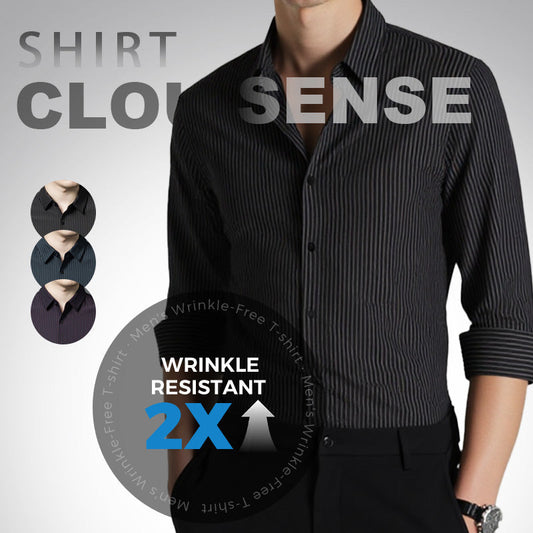 ⏳Spécial à durée limitée⏰Chemise légère et respirante à rayures pour homme👔