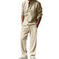 Ensemble chemise et pantalon respirant pour hommes