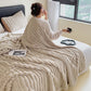 🛏️ 60% DE RÉDUCTION ! ❄️ Jeté Super Doux Luxueux - Chaleur Légère et Confort Ultime pour Canapé ou Lit, Lavable en Machine 🏠📦