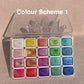 Set de peinture aquarelle 20 couleurs