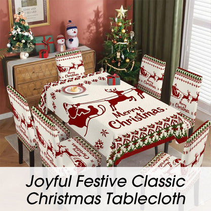 ❄️ Offre à durée limitée 🎅 - Nappe de Noël classique