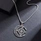 🔥 DERNIER JOUR – 67% DE RÉDUCTION !🌙 Collier Pendentif Lune Celtique – Acier Inoxydable, Unisexe & Symbolisme de Protection