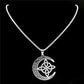 🔥 DERNIER JOUR – 67% DE RÉDUCTION !🌙 Collier Pendentif Lune Celtique – Acier Inoxydable, Unisexe & Symbolisme de Protection