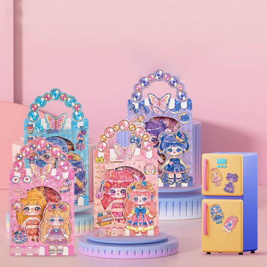 Poupées Magnétiques à Habiller pour Enfants