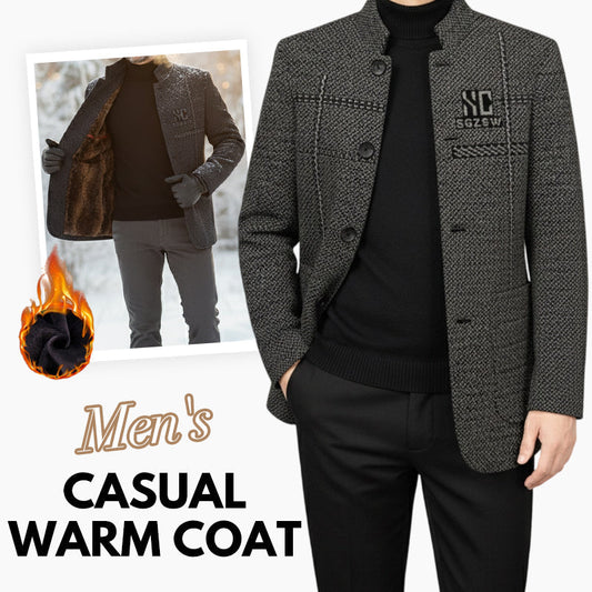 ❄️ Soldes d'hiver🔥Manteau d'extérieur chaud et décontracté pour homme