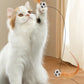 🐱50 % DE RÉDUCTION ! ✨ Balle interactive pour chat avec plume - Roule automatiquement et clignote pour un jeu actif et de l'exercice 🎾💫