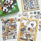 🐱Puzzle éducatif en bois avec des animaux rigolos et mignons