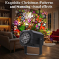 📢📢60 % de réduction !!!🎅Projecteur lumineux rotatif à LED avec motifs de Noël