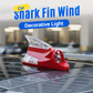 Lumière décorative en forme d'aileron de requin pour voiture