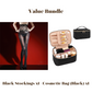 🧦 50% DE RÉDUCTION ! ✨ Lot Avantageux : Bas en Dentelle 8D + Trousse à Cosmétiques – Look Brillant, Confort Doux & Idéal pour Cadeau 💝