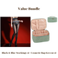 🧦 50% DE RÉDUCTION ! ✨ Lot Avantageux : Bas en Dentelle 8D + Trousse à Cosmétiques – Look Brillant, Confort Doux & Idéal pour Cadeau 💝