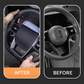 🚗 60% DE RÉDUCTION ! 🎉 Housse de volant en cuir véritable – Design élégant ultra-fin, antidérapante & installation facile sans outil, pour un confort toute saison ! 👋📦