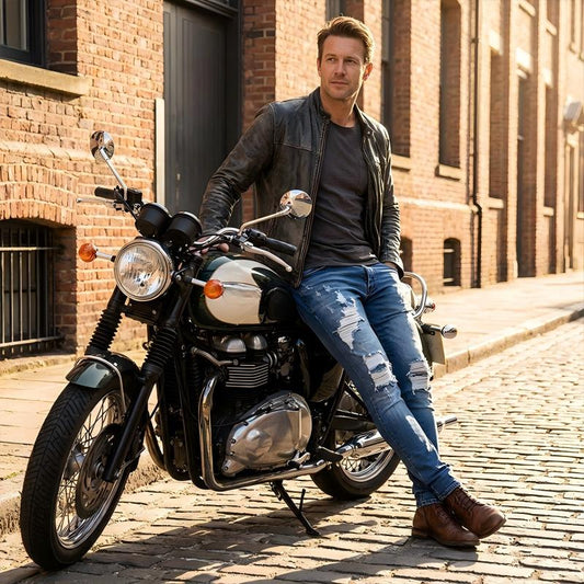 💎 50% DE RÉDUCTION ! 💎 Jean Skinny Déchiré Élégant pour Homme – Coupe Slim Fuselée, Coton Respirant & Look Urbain Assuré 👖🔥