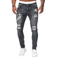 💎 50% DE RÉDUCTION ! 💎 Jean Skinny Déchiré Élégant pour Homme – Coupe Slim Fuselée, Coton Respirant & Look Urbain Assuré 👖🔥