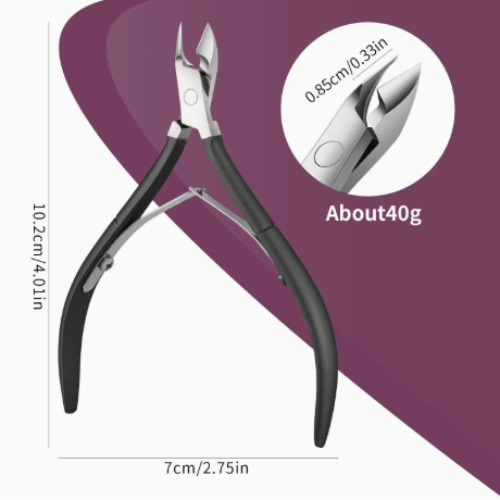 Coupe-ongles diagonaux spécialisés pour paronychie