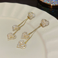 💥 -50% EXTRA ! Boucles d‘oreilles cœur romantique – Cadeau intemporel de l’amour 💖🎁【Stock Limité】