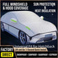🥳VENTE CHAUDE 2026🥳💞50.000+ VENDUS !👵❤️ Bâche Partielle Épaisse pour Voiture – Protection Soleil et Neige