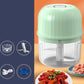 🧄🔥 -50% ! Mini-Hachoir Électrique Sans Fil USB-C – Moteur Grande Vitesse 3 Lames Inox Secondes, Une Touche Zéro Fatigue Mains, Démontable Lavable Hygiénique Polyvalent Ail Légumes Bébé · 3 Coloris ✨