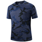 👕 60% DE RÉDUCTION 🌿 T-shirt sport camouflage séchage rapide pour homme – Respirant & léger – Évacuation de l’humidité, parfait pour la salle, la course ou les activités de plein air 💪