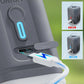 🏕️ Pompe à air rechargeable pour le camping – Éclairage LED, gonflage rapide, compacte 🔋