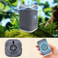 🏕️ Pompe à air rechargeable pour le camping – Éclairage LED, gonflage rapide, compacte 🔋