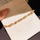 📢📢50% DE RÉDUCTION !! ⏰Bracelet Ajustable Rétro Entrelacé Multicolore en Zircon pour Femme