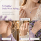 🦋 50% DE RÉDUCTION! 💜 Parure papillon – Bague & boucles zircon violet ✨