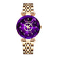 Reloj de acero inoxidable para mujer Delicate Starry