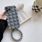 Funda pulsera de perlas escarchadas para iPhone